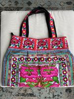 Bestickte Stofftasche