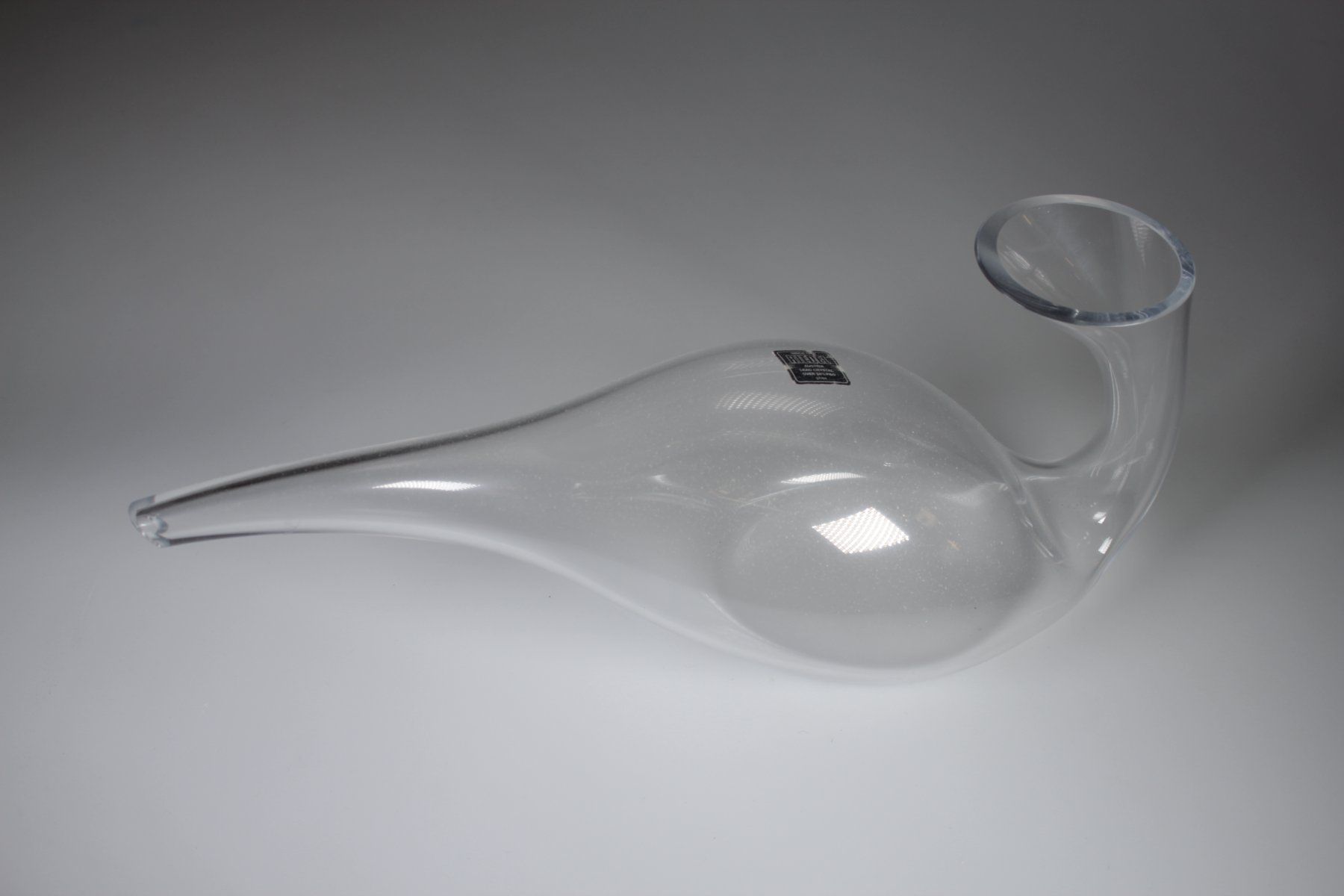 Riedel Caraffe: Riedel Kristall Karaffe Dekanter Design 37 cm – Usato da Basel venduto da IRMAundFRED 1