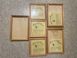6 Sandbilderrahmen von Collection (Estrichfund)