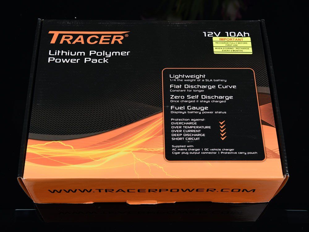 Caricatori & Batterie: Tracer 12V 10Ah Lithium Polymer Battery Pack – Usato da Fällanden venduto da bib_7vpx