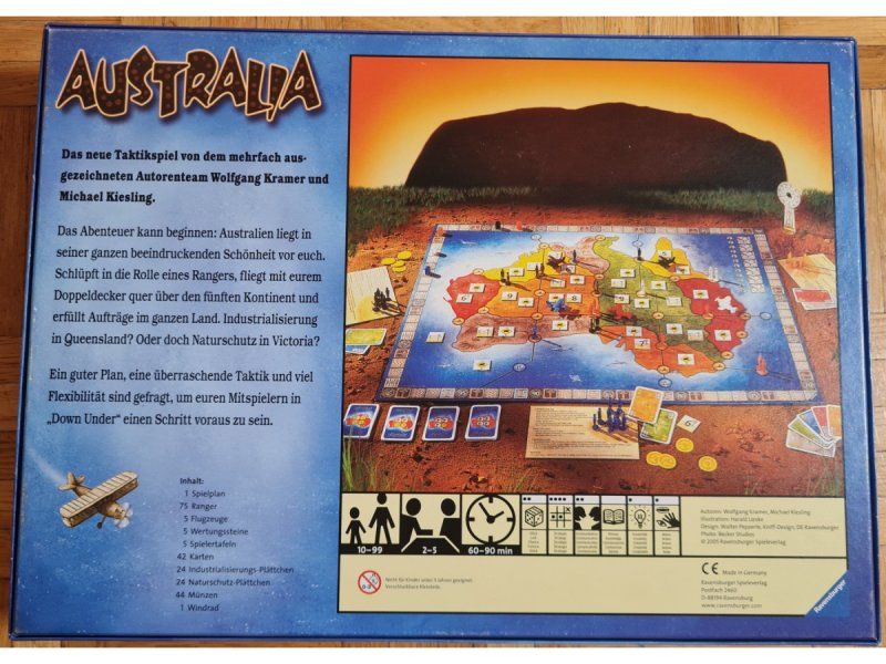 Giochi: Brettspiel "Australia" – Usato da Zürich venduto da Desmond01 1