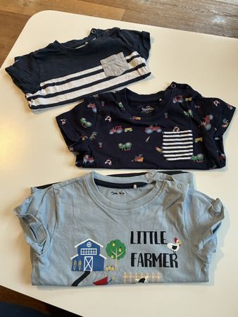 3 Shirts von Topomini in Größe 86