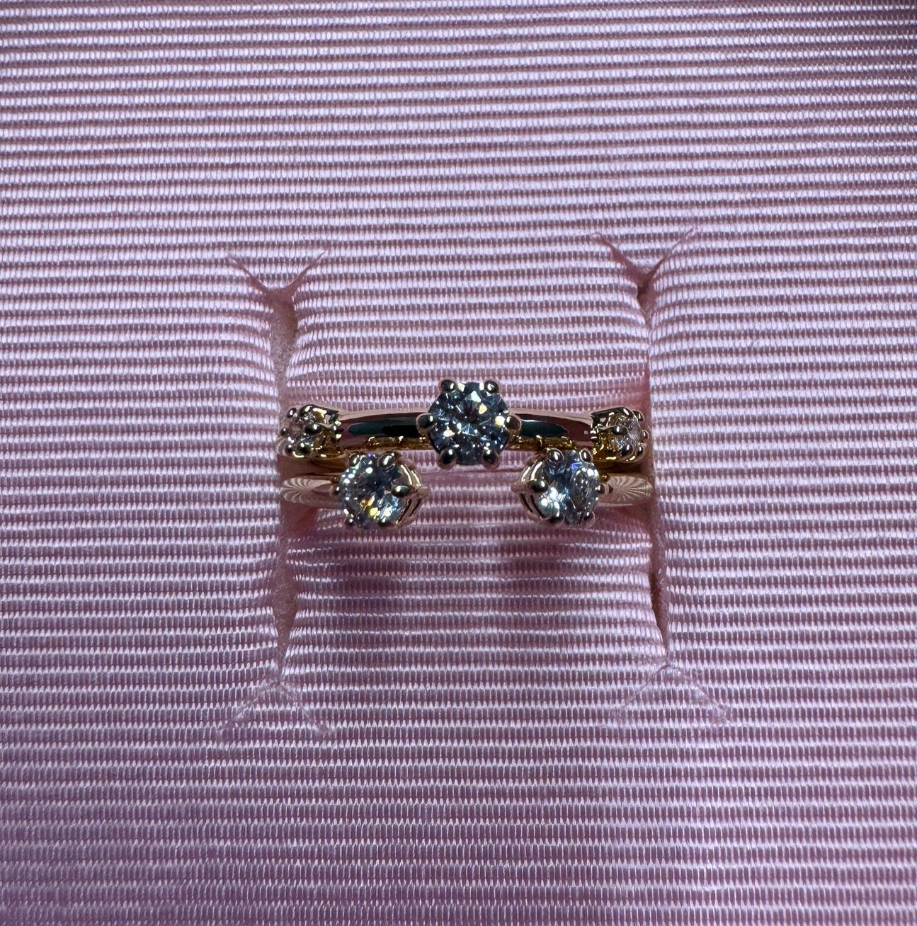 Swarovski Anelli: Swarovski Doppelring – Nuovo e nell'imballaggio originale da Uhwiesen venduto da sepp357 1