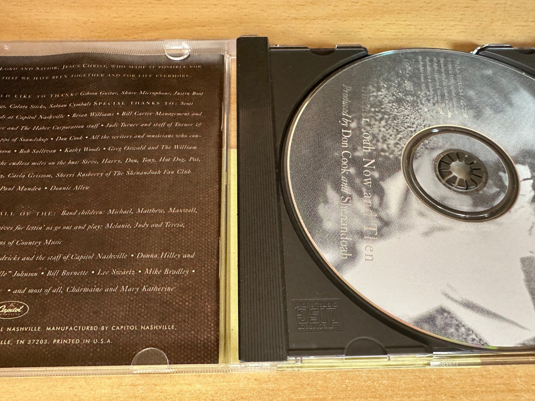 CD: Shenandoah – Now And Then – Usato da Rikon im Tösstal venduto da Alpenmutz 2