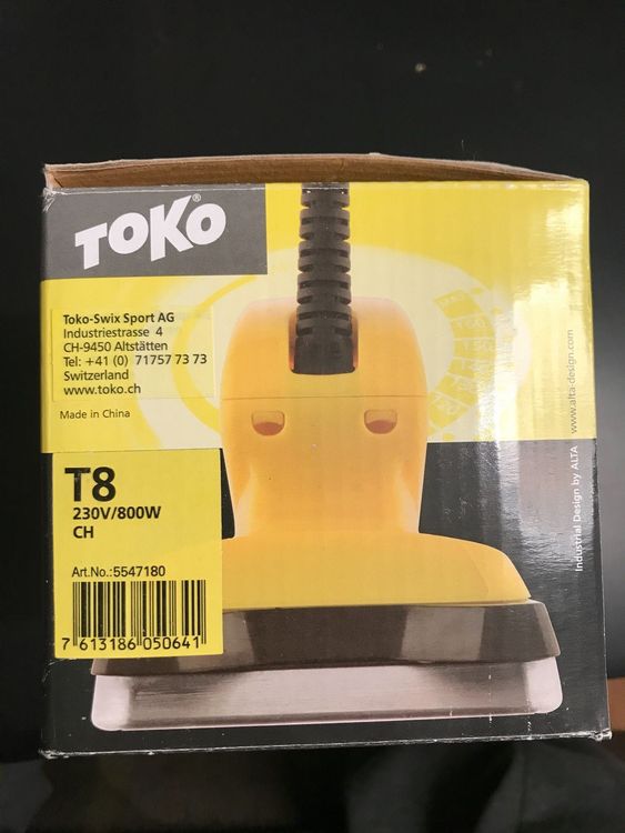 Fer à farter Toko T8 et brosse