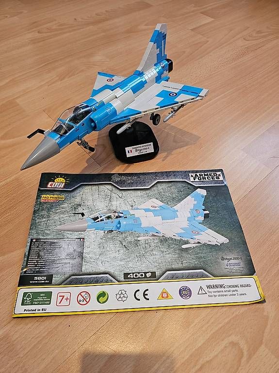 Cobi Giocattoli: COBI 5801 Mirage 2000-5 – Usato da Schaan venduto da Klemmbausteine 2
