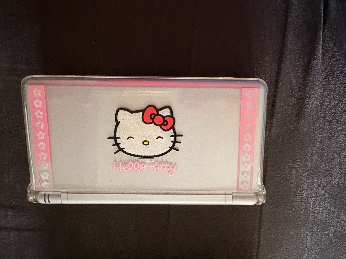 Nintendo Console: Console Nintendo DS Lite argent avec étui Hello Kitty – Usato da Carouge GE venduto da irma016