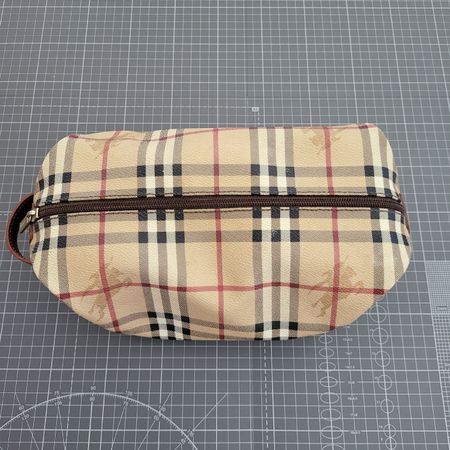 Burberry Toilet Bag, top Zustand, Leder