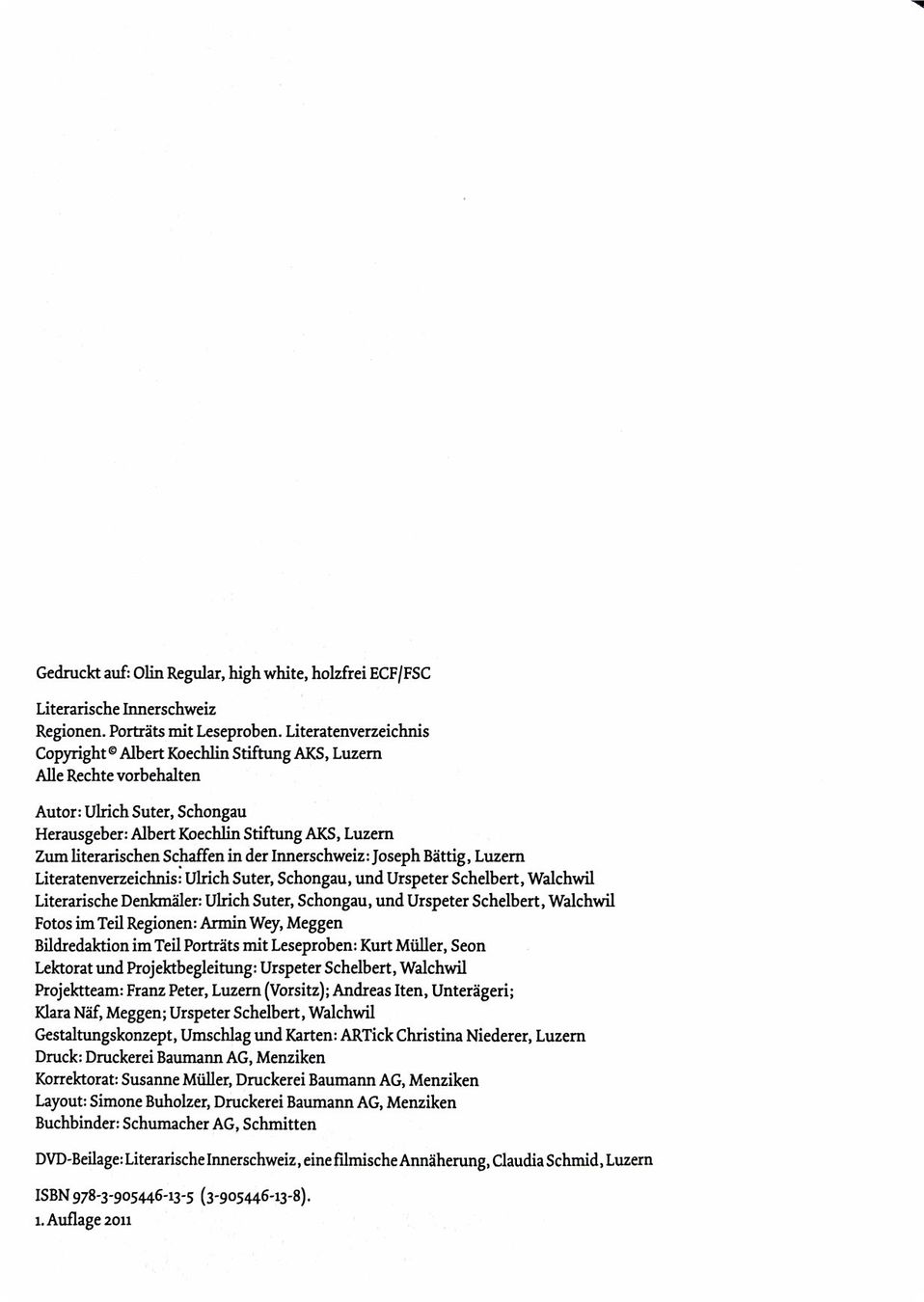 Libri: Literarische Innerschweiz – Usato da Sarnen venduto da Livres 2