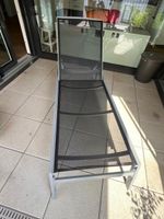 Sonnenliege Metal Grau