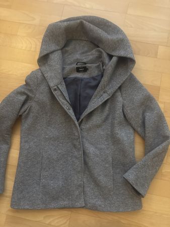 Only Übergangsjacke mit Kapuze, Gr. L