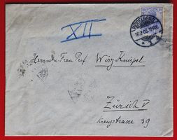 DEUTSCHES REICH GERMANIA HEIDELBERG ZÜRICH 1908
