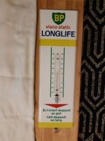 Emailschild Thermometer