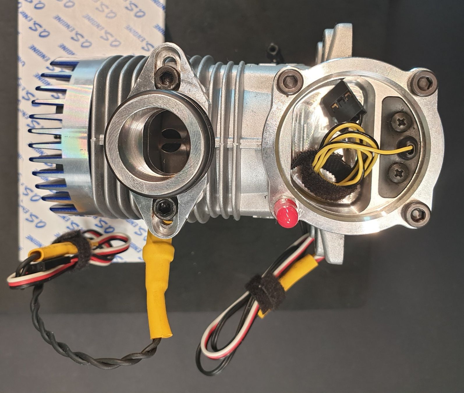 Motori: OS max 140RX FI mit elektronischer Einspritzung – Usato da Ohmstal venduto da p-51d 4