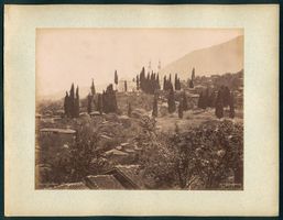 Fotografie Bursa, Blick nach der Emir-Su