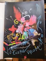 JEAN TINGUELY KUNSTPLAKAT SERIGRAPHIE CIRQUE DROMESKO