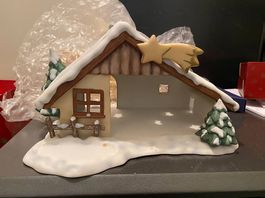 Weihnachtskrippe "Nina und Marco" (Goebel) mit Figuren