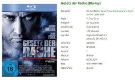 Gesetz der Rache - Blu-Ray