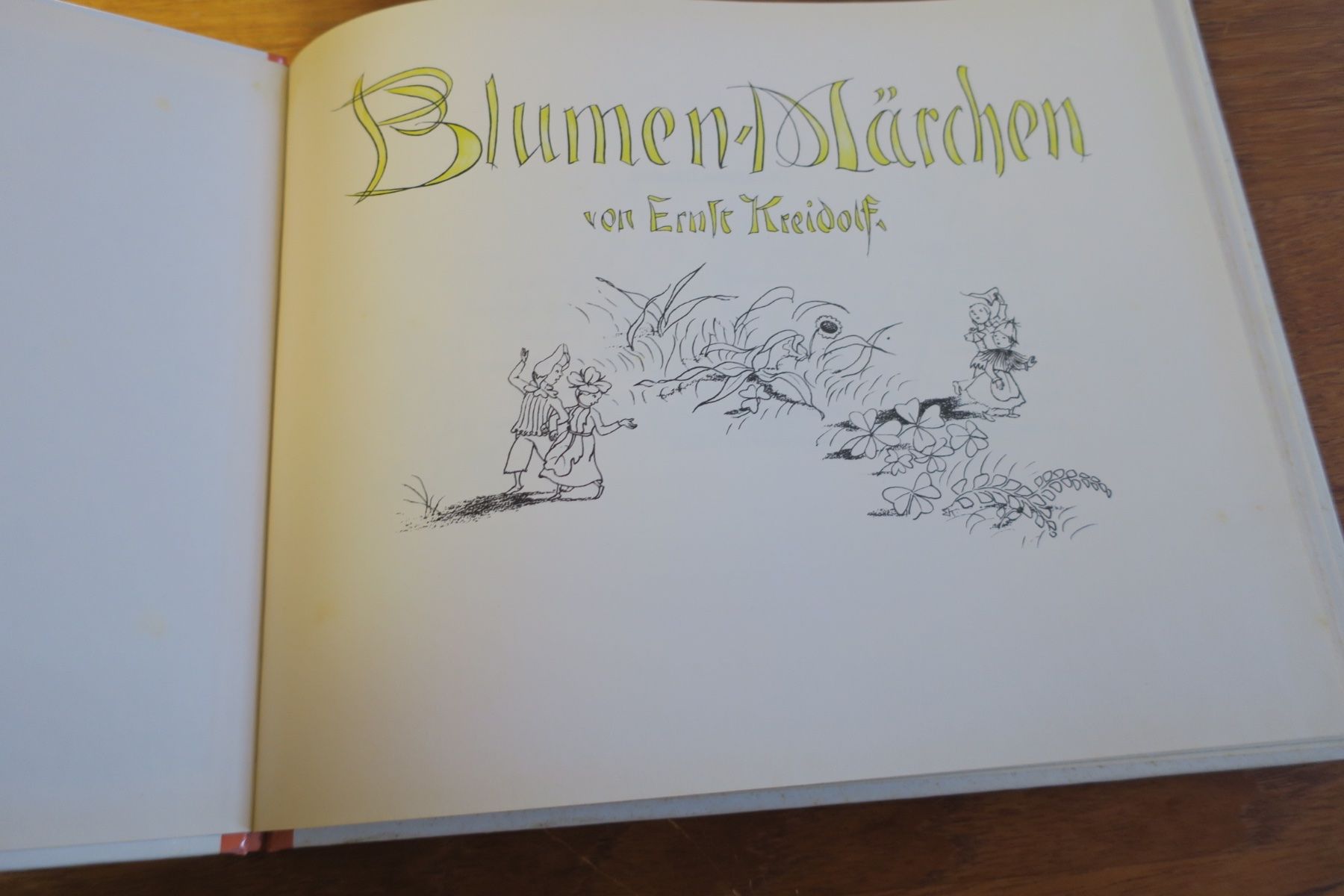 Libri: Ernst Kreidolf / BLUMENMÄRCHEN – Usato da Langenthal venduto da Riccardamax 3