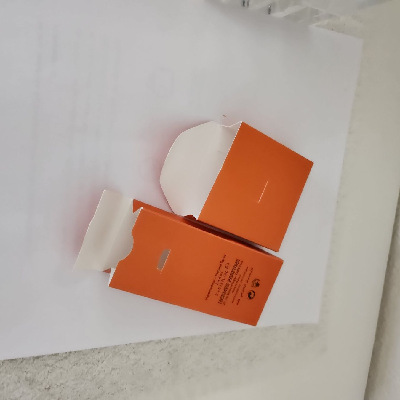 Behälter & Ähnliches: 2 kleine leere Hermes Karton Box Böxli – Neu (gemäss Beschreibung) aus Unterägeri von ani_pn8n 5
