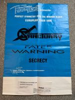 Sanctuary Fates Warning Konzert Plakat 1990