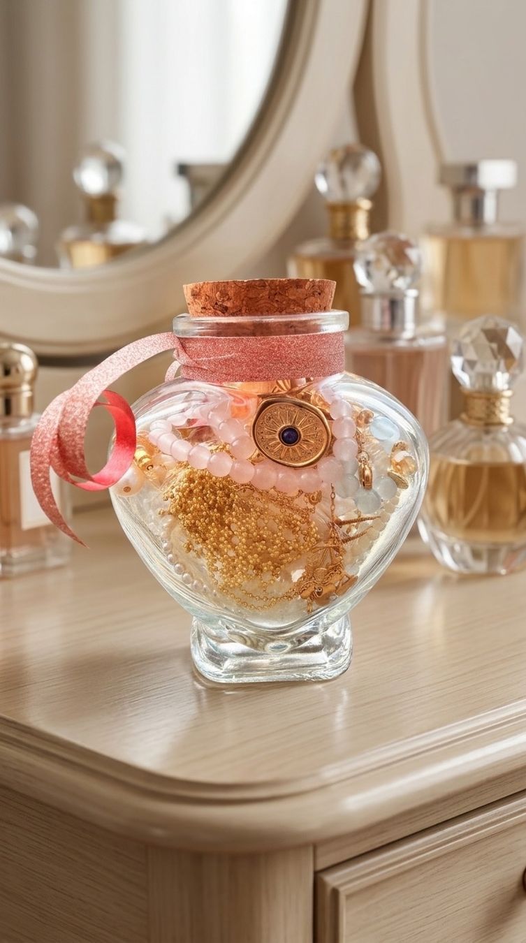 Sonstiger Schmuck: Jar de 150 ml remplie de bijoux – Neu und originalverpackt aus St-Maurice von Sandrinette123 1
