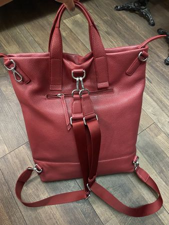 Jost Rucksack / Shopper Bordeaux neuw