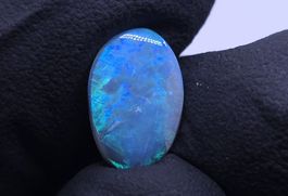 ✨Großer Lightning Ridge Opal 2.42ct Electric Blue Green💙🔥