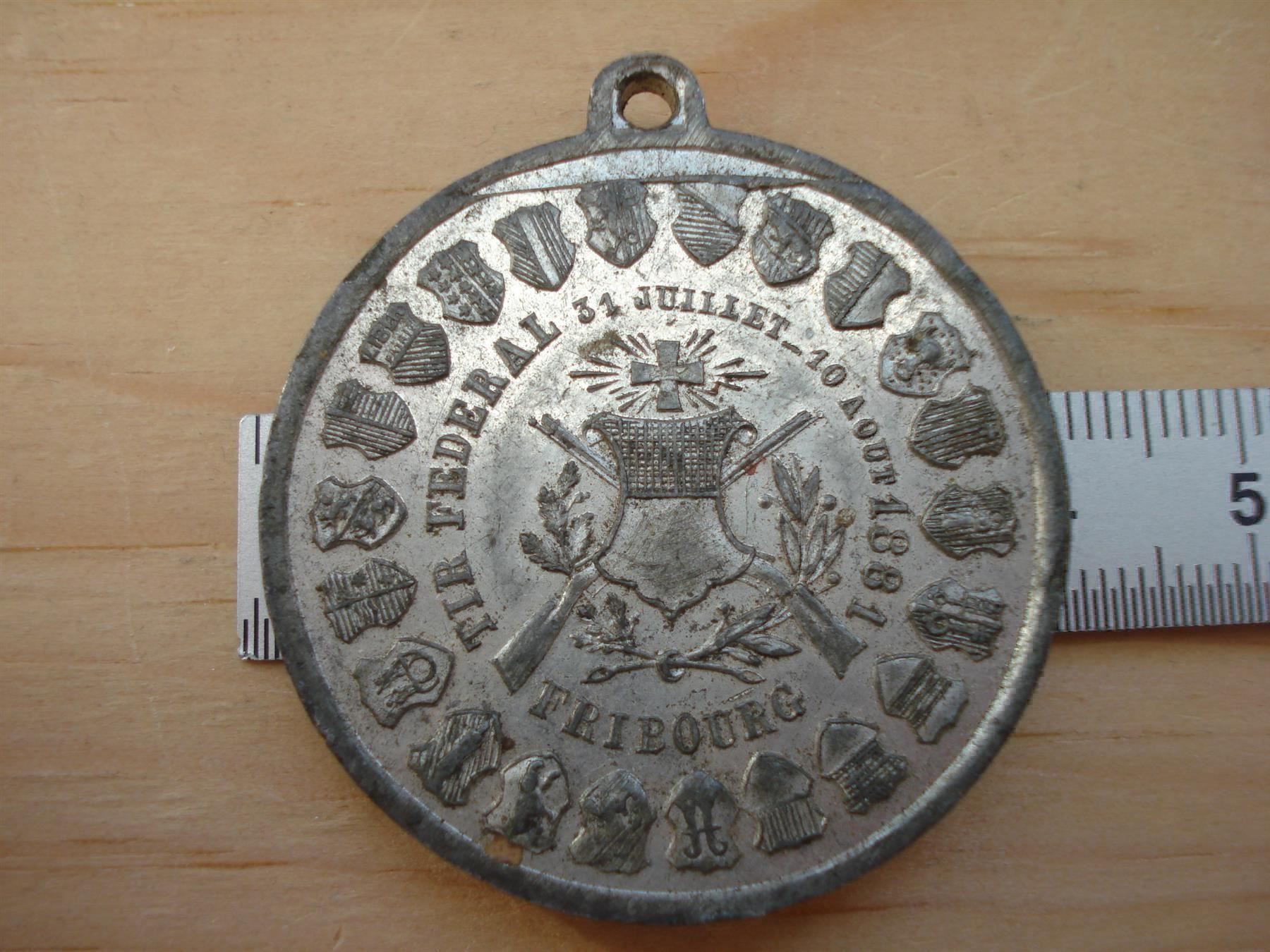 Medaglie: (M)  FR   Tir  1881 – Usato da Erlach venduto da Net-Coins 1