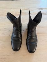 Belstaff Townmaster Leder Stiefel schwarz