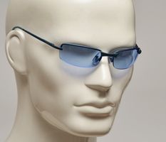 Topmodische Marken Sonnenbrille in Türkis