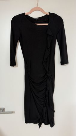 Abito Patrizia Pepe nero elegante - Taglia IT 40