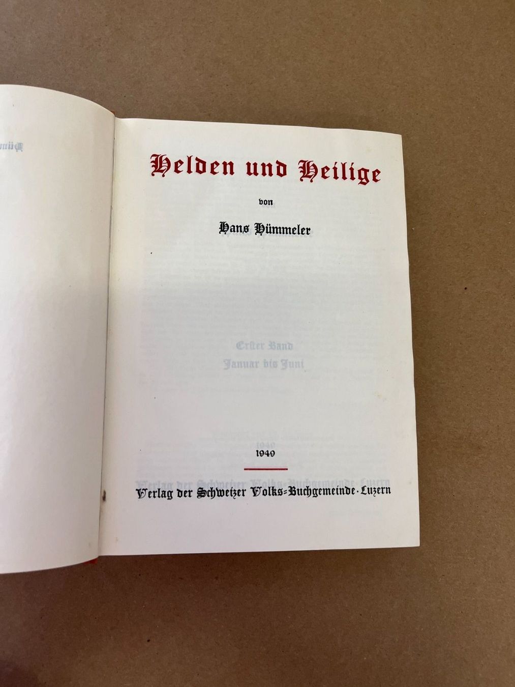 Libri: Hummeler Helden und Heilige – Usato da Olten venduto da ELHANDEL 2