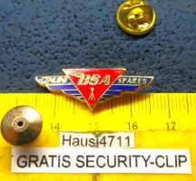 BSA LOGO BRITISH MOTO SCHMUCK-PIN MIT SECURITY-CLIP ENAMEL