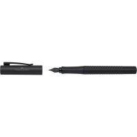 FABER-CASTELL Füllhalter GRIP Edition All Black M  x 2 Stück