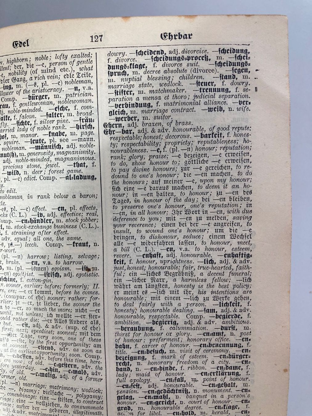 Bücher: Antikes Wörterbuch von 1901. – Gebraucht aus Sursee von Heini0001 4