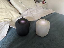 HomePod 2x Schwarz und Weiss