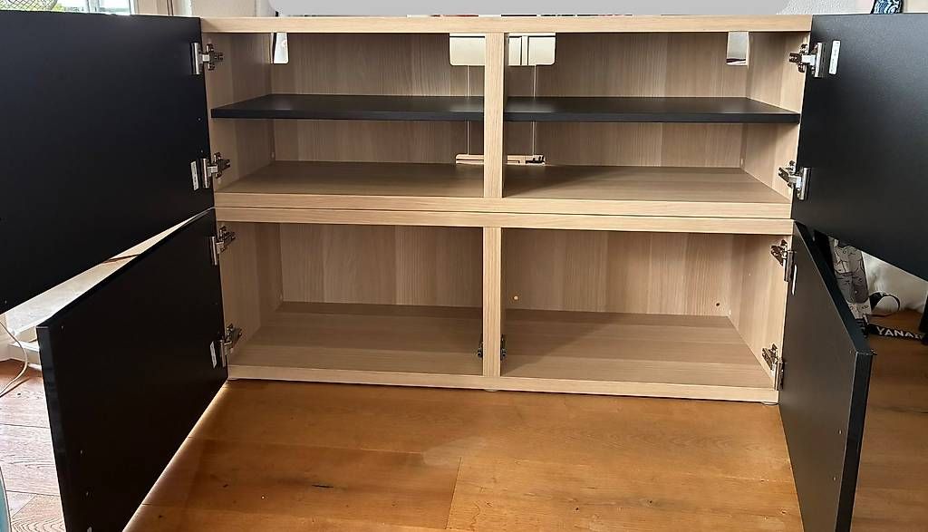 Ikea TV Möbel: TV Möbel, IKEA Besta, Lowboard, 2 Stück – Gebraucht aus Uznach von Musikbaer24 1