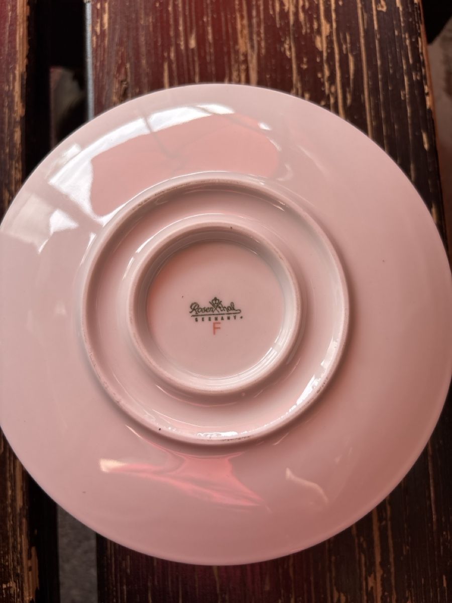 Rosenthal Ciotole: Sauciere, Rosenthal,  Elfenbein Blumenmuster gute – Usato da Schöftland venduto da Astika 2