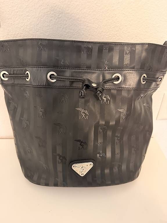 Maison Mollerus Borse: Mollerus Handtasche/Beuteltasche Schwarz – Usato da Baar venduto da byt_6pt2 1