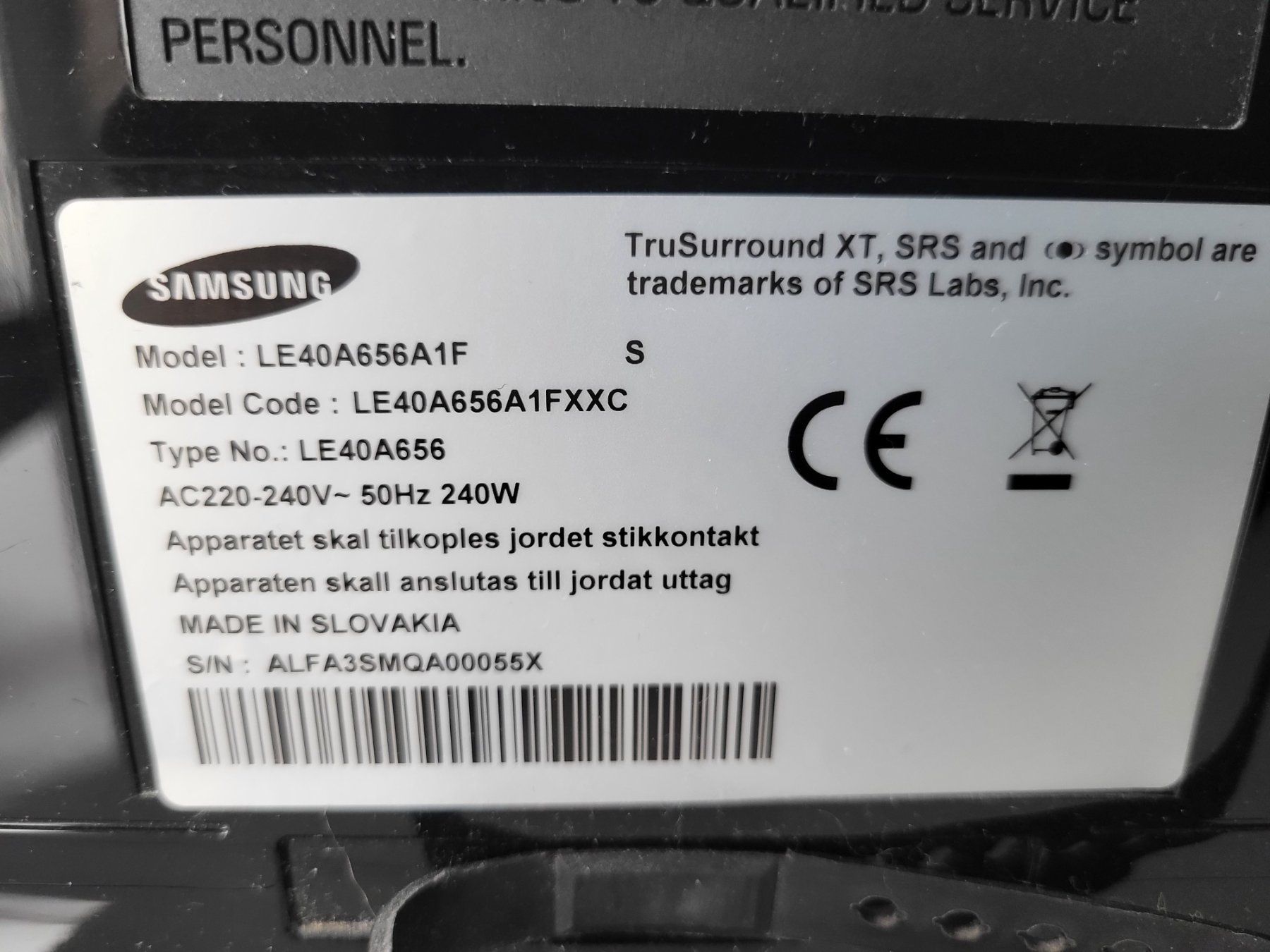 Samsung Televisori: Samsung LCD Fernseher – Usato da Rümlang venduto da Turrin 3