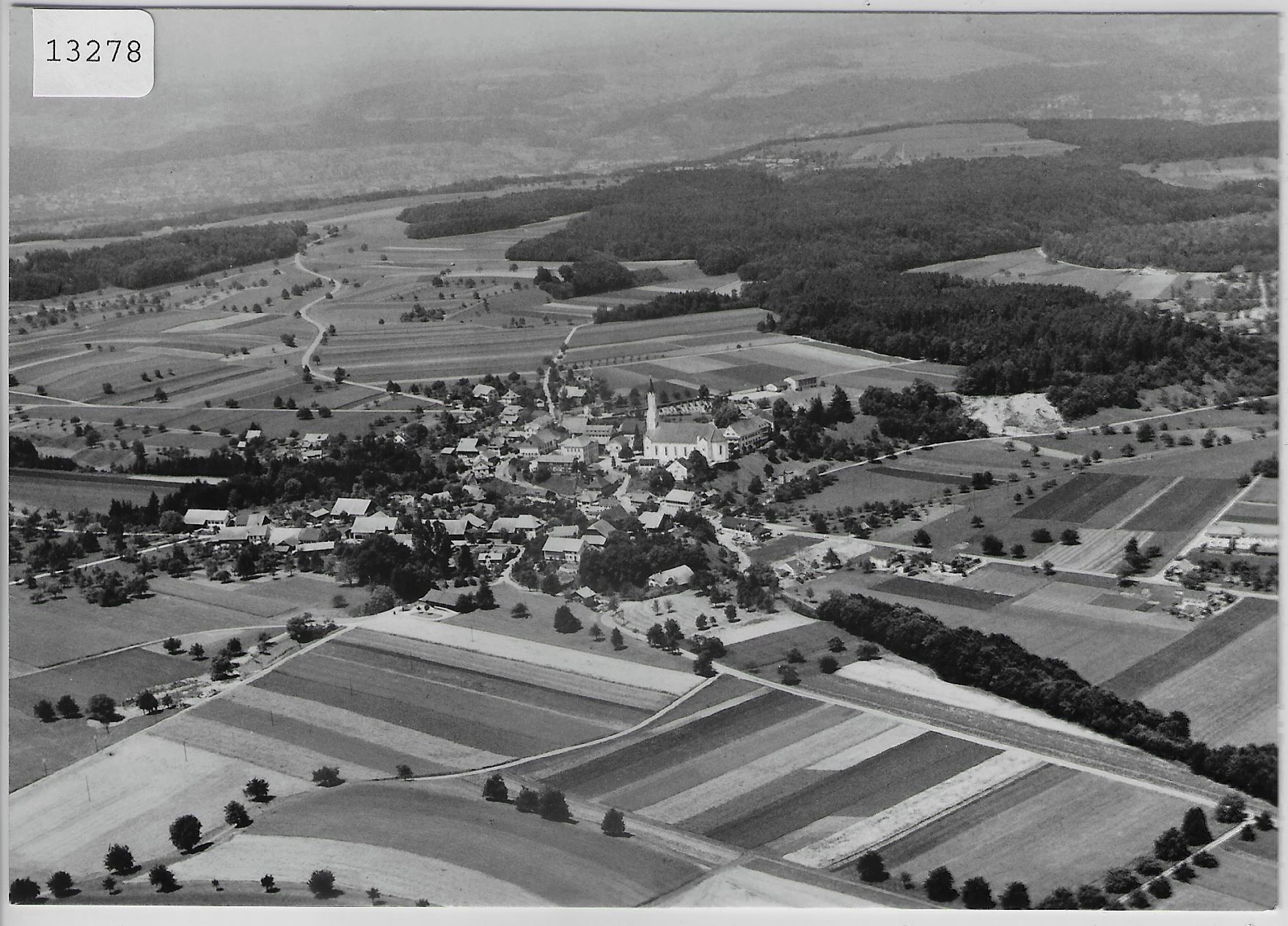 Cartoline postali: Flugaufnahme Leuggern AG – Antico da Ettingen venduto da Kartenplanet