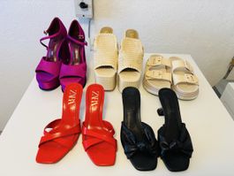 Schuhe Damenschuhe 5 Paar Verschiedene Marken Grösse 36