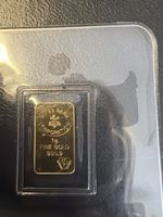 (535)Goldbarren Swiss Bank Corporation 1g Feingold 999.9 neu