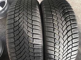 Pneus hiver Bridgestone 235 55 R18, 2pièces bon profil 150.-