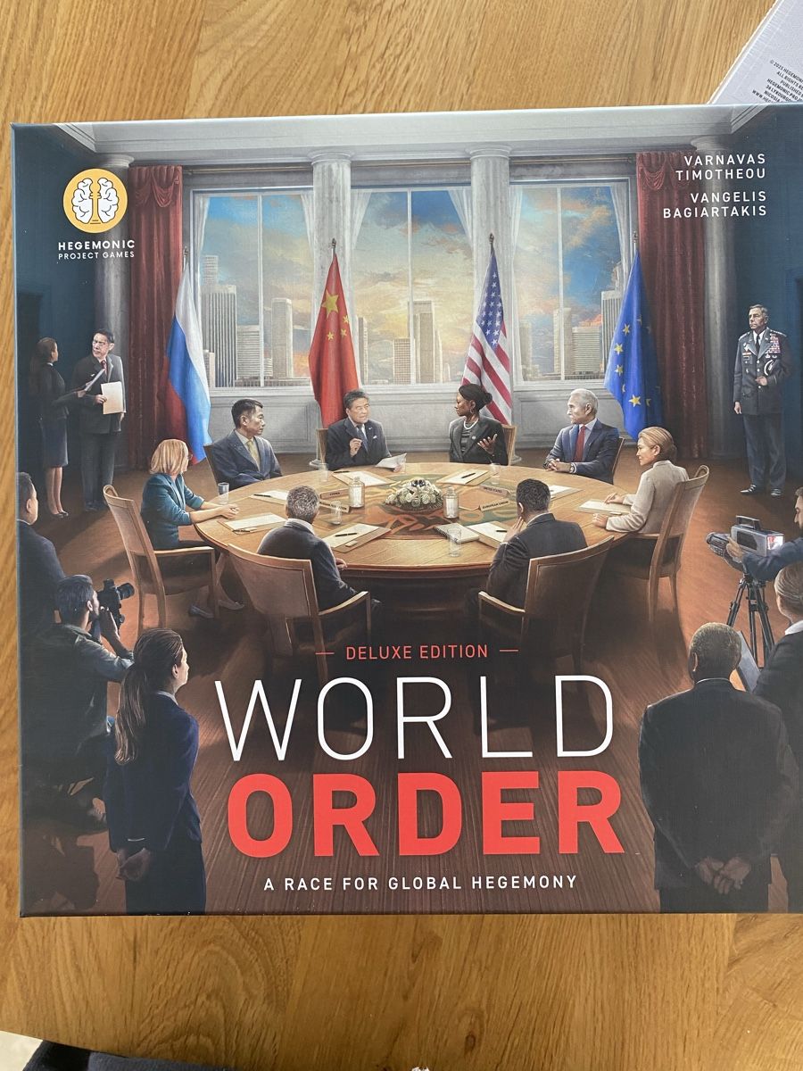 Spiele: WORLD ORDER, Gamefound Delux Edition. – Neu und originalverpackt aus Volketswil von zen_m756 2