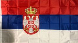 Serbien Serbia Fahne 150 x 90 Flag Belgrad Djokovic банер