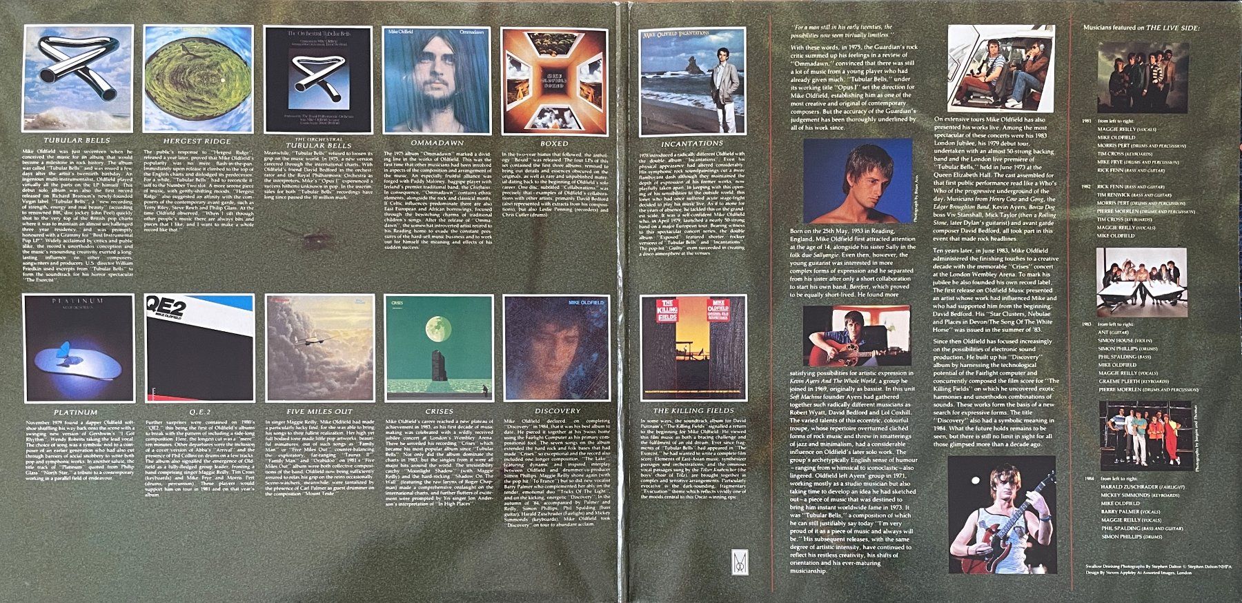 Dischi in vinile: Mike Oldfied 3 LP's - Discovery & The Complete Mike Oldfield – Usato da Savagnier venduto da Ne2065 1