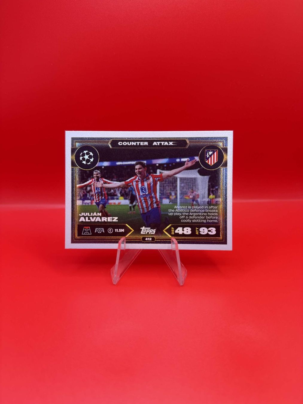 Topps Carte collezionabili: Julian Alvarez – Nuovo (secondo la descrizione) da Wil SG venduto da V_V_TCG
