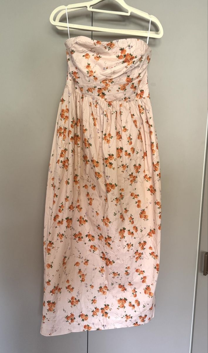 Vestiti: LoveShackFancy strapless midi dress – Nuovo e nell'imballaggio originale da Zürich venduto da di_archive